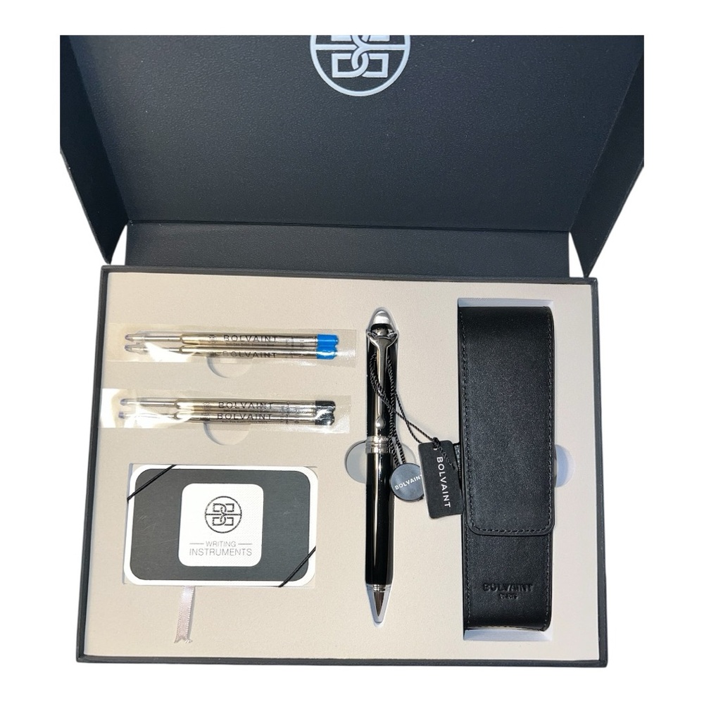 Bolvaint Black Pen Set with Case
